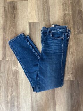 Madewell Women's Dark Blue Skinny Jeans